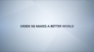 Green 5G for a Better World