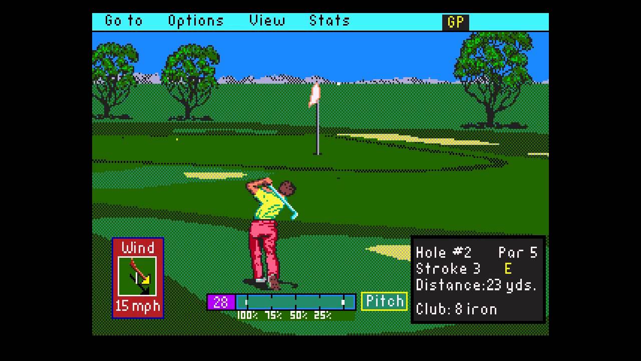 pga tour golf sega genesis rom