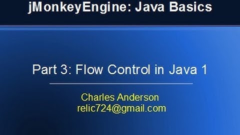 P_003_JTS: Flow Control 1