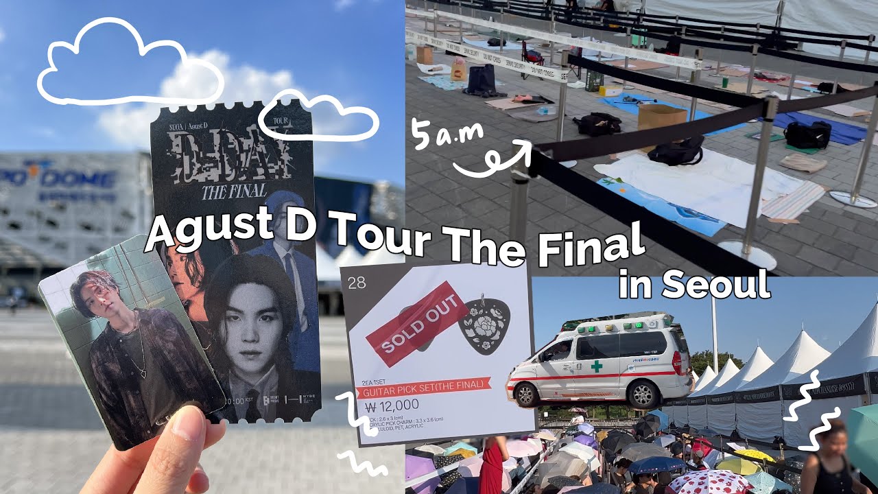 Что произошло в мерче 🔥 Финальный концерт Agust D в Сеуле