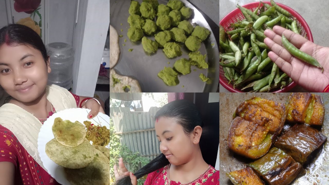 আজ বানালাম করাই সুটির কচুরি 😊 এখন থেকে প্রতিদিনের রুটিন আলাদা ☺️