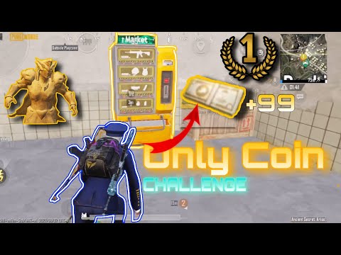 ⭕️PUBGM⭕️ ქოინებით ნაყიდი ლუთით ვცდილობთ მოგებას💵😱 (Only Coin Challenge)
