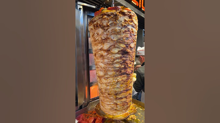 Extremely Juicy Doner Kabobs #donerkebab #turkeystreetfood #istanbul