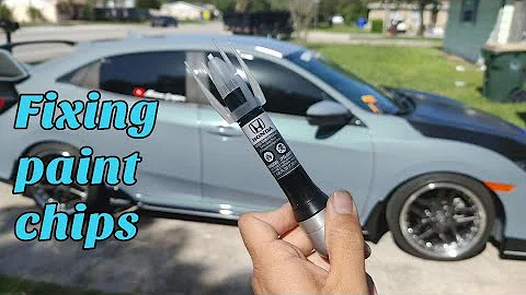 Cómo reparar astillas de pintura en tu coche - ¡Recupera su aspecto original!