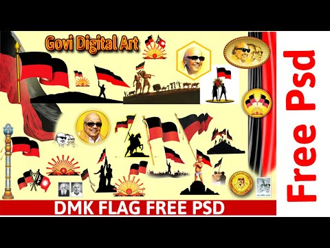 Dmk Flag Psd Dmk Kodi Free Psd Dmk Banner Psd Kalainar Psd Youtube
