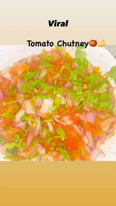 Viral Tomato Chutney 🍅#shorts #viralshorts #shortfeed #cooking #recipe #foodie #foodiegirl #food