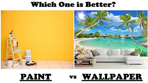Is wallpapering cheaper than painting?