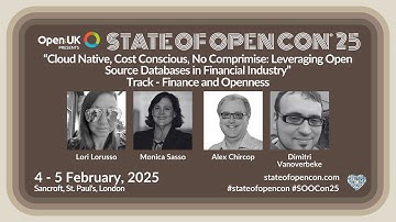 Cloud Native, Cost Conscious, No Comprimise: Leveraging Open Source Databases in Financial Industry
