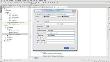 Android Studio Tutorials : How To create Key Store In Android Studio