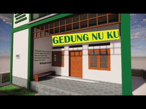 Modern NU Office Design Concept: Blending Green Architecture with Nahdlatul Ulama Symbolism