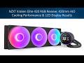 NZXT Kraken Elite 420 RGB Review: 420mm AIO Cooling Performance &amp; LCD Display Results