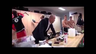 Norwegian Side Rosenborg BK Celebrating a Win in style