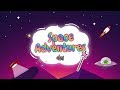 Sleep meditation for kids  space adventures 4in1  sleep story for children