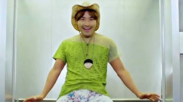 PSY - GANGNAM STYLE - Elevator Dance Guy Close Up