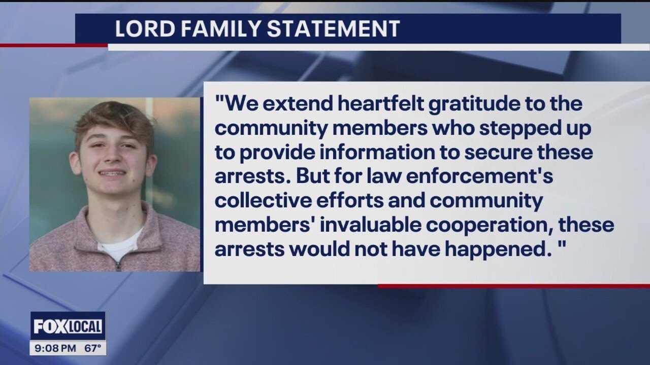 Preston Lord's family gives statement on indictments YouTube