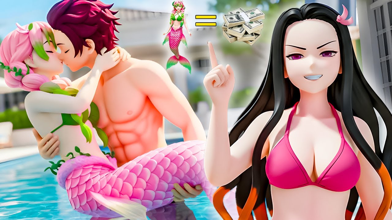 RESCUING MERMAID KANROJI MITSURI FROM NEZUKO'S PLOT - LiSA 