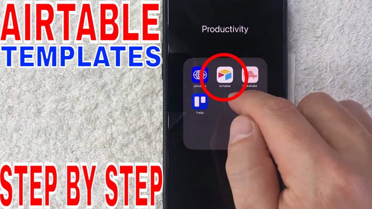How To Use Airtable Templates 🔴 YouTube