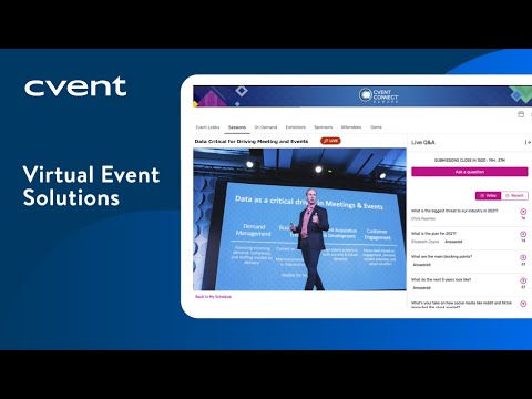 Cvent Virtual Event Solutions: Attendee Hub