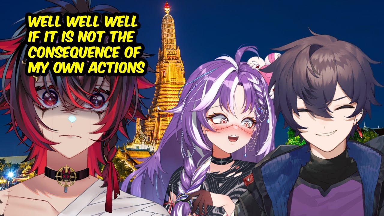 Kuro felt left out when Michi and Shoto talked about the trip