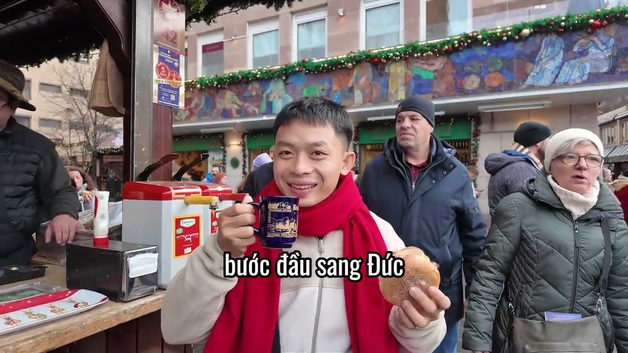 Cùng Huy sang Đức theo diện 16D – Đón Giáng Sinh đầu tiên tại Đức