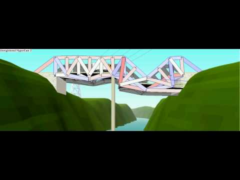 west point bridge designer glitch bridge - YouTube