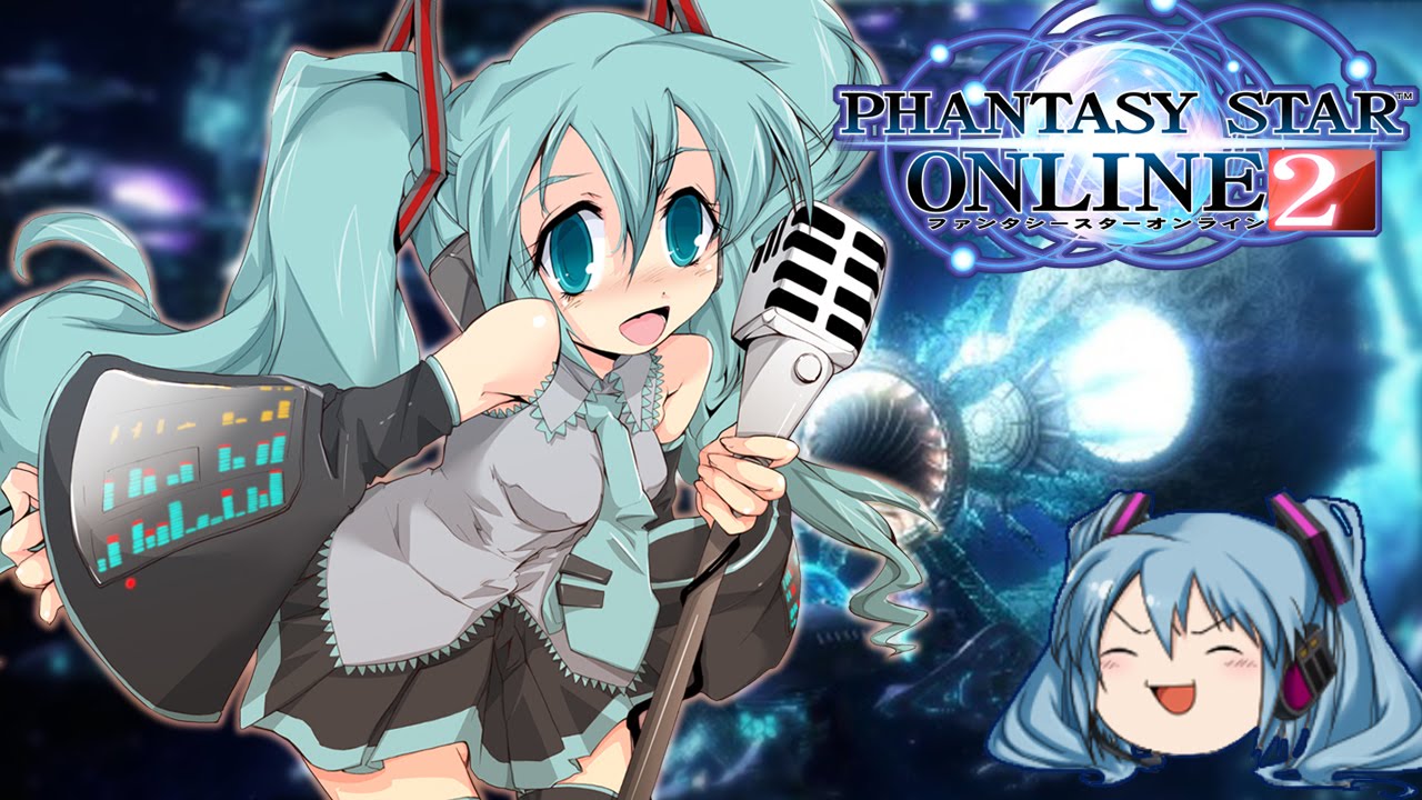 ゆっくり実況 ゆっくりミクがゆくpso2 キャラデータ篇 Miku Hatsune Chara Data Eng Sub Youtube