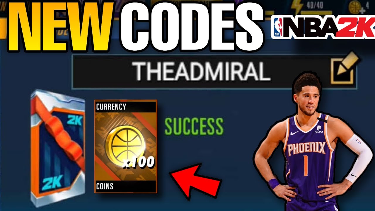 FRESH CODES QR AND REDEEM CODES NBA MOBILE 2K CODES