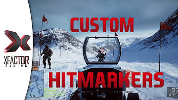 Custom Colored Hit Marker, Headshot Marker and Kill Shot