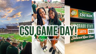 COLORADO STATE UNIVERSITY GAME DAY VLOG!! | College Football | Amanda & Tiaira