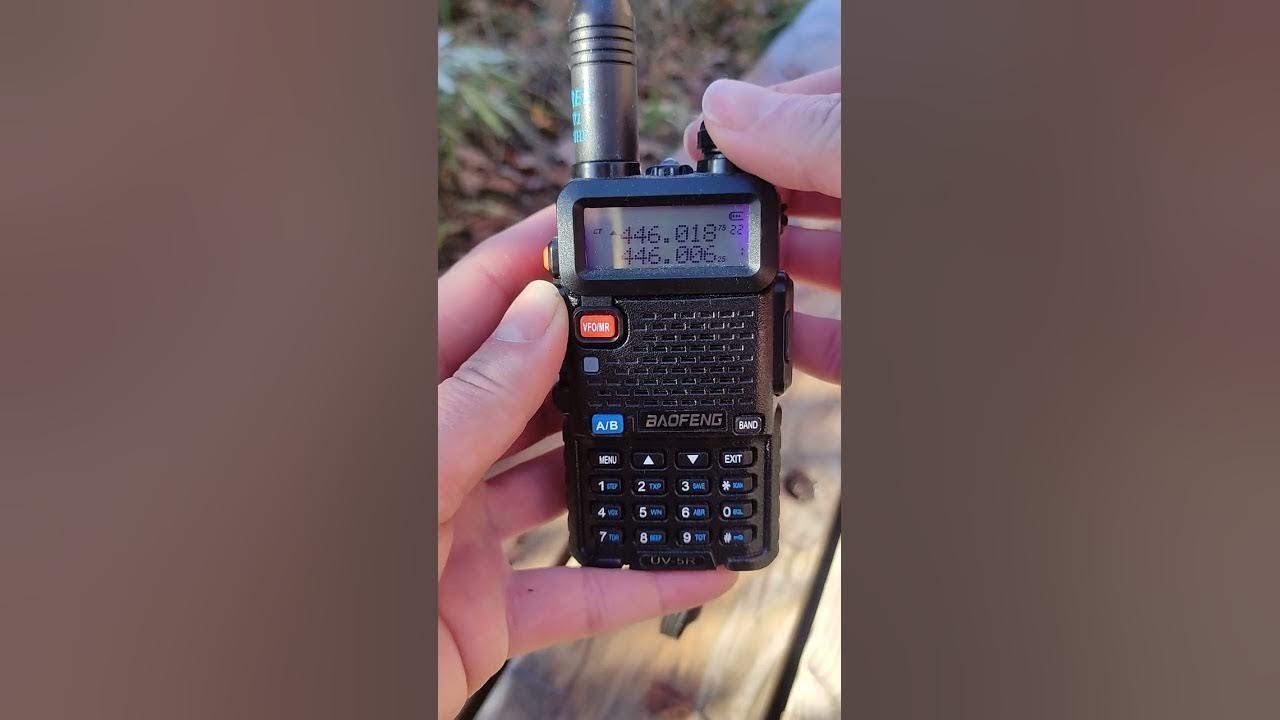 TUTO 3 modes de scan sur BAOFENG UV5R YouTube