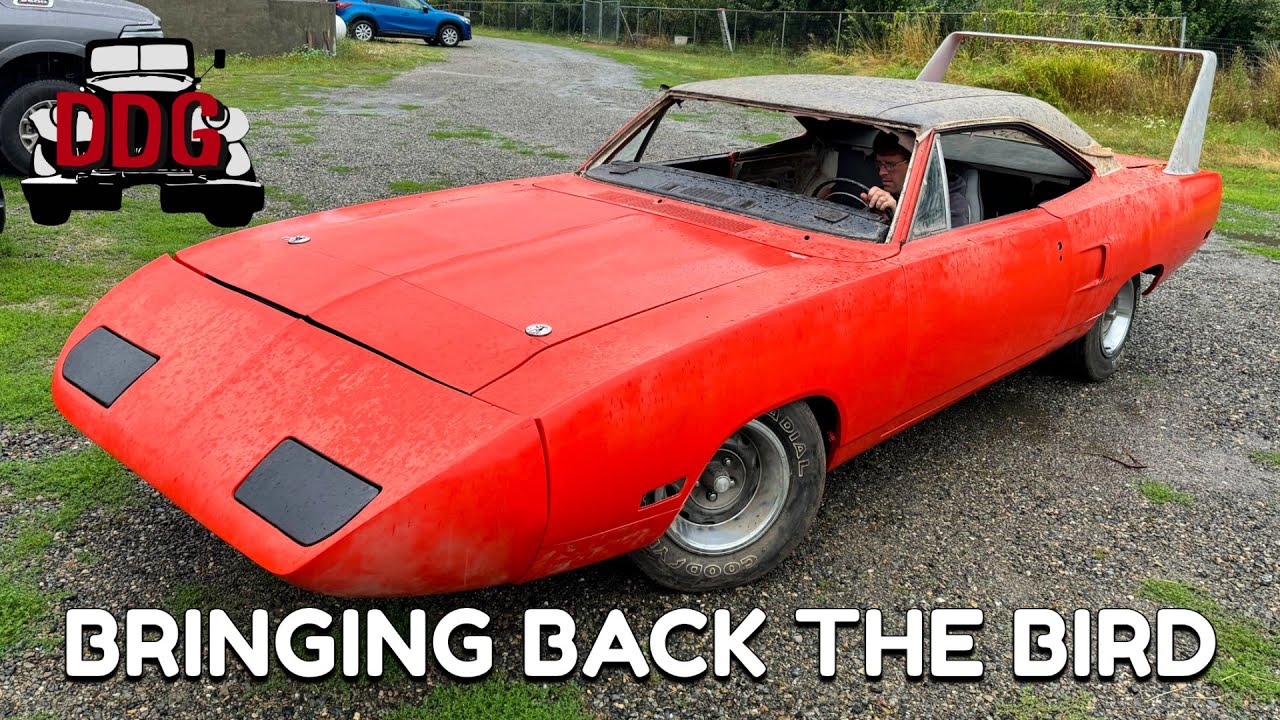 БЕЗУМНАЯ сборка за три дня! Собираем по кусочкам пыльный Plymouth Superbird 1970 года спустя 40 л...