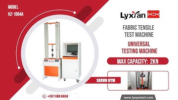 Fabric tensile Strength test equipment