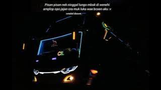 Story wa bus malam keren