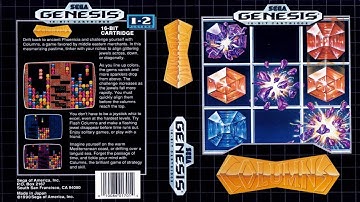 Columns on the Sega Genesis