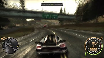 Need for Speed™ Most Wanted 2005 Koenigsegg One:1 test drive