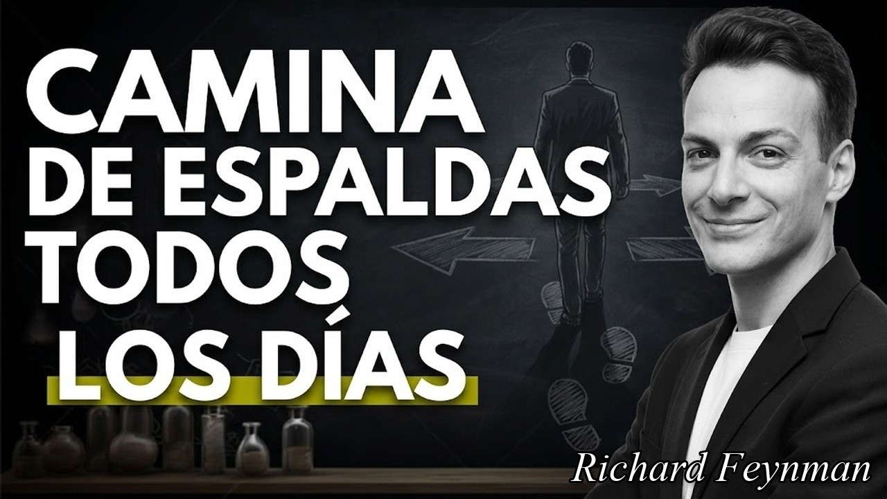 Por qué caminar hacia atrás ARREGLA lo que caminar hacia adelante estropea| Richard Feynman