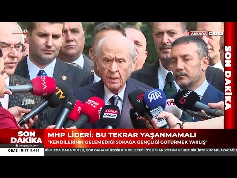 Genel Başkanımız Sayın Devlet BAHÇELİ, Başbuğumuz Alparslan TÜRKEŞ’in kabrinde açıklamalarda bulundu