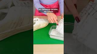 So werden schmutzige Schuhe wieder weiß – Reinigungstrick aus der Reinigung!