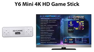 3D Game Stick Y6 Linux Быстрый Обзор