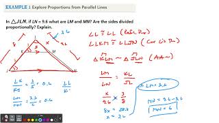 geo 7-5 proportions in triangles #1