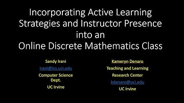 SIGCSE 2020: Sandy Irani