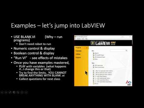 Labview frc 2018