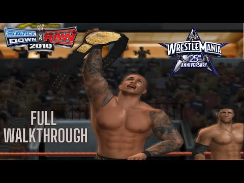 Randy Orton S Road To Wrestlemania WWE Smackdown Vs Raw 2010 Full Walkthrough PS2 1080p 