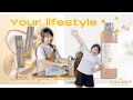 Your lifestyle makes you shine  daily life with cocoon