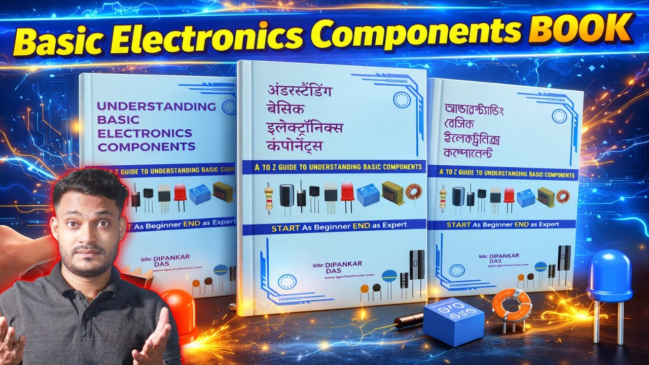 Understanding Basic Electronics Components book for students and New ...
