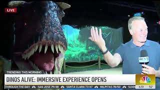 Does it Hurt when a Dinosaur Bites your Arm? Ask Bob at Dinos Alive