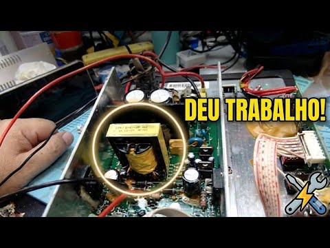 PLACA POLKAUDIO FONTE FUMADA!