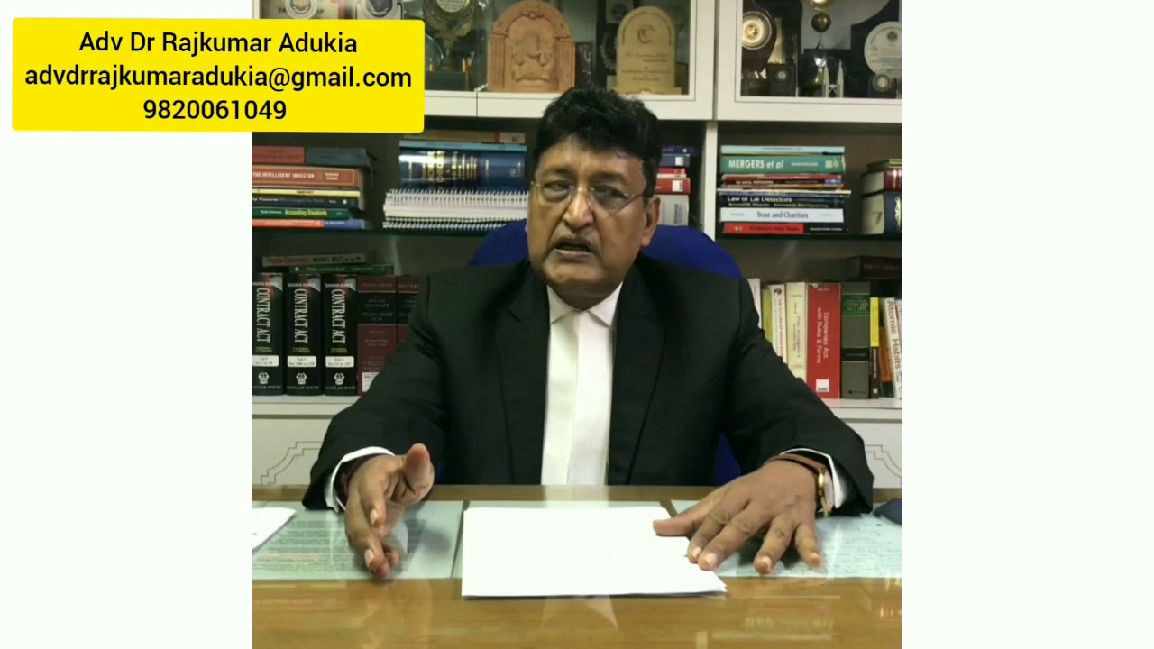 Adv. Dr. Rajkumar Adukia on Financial Planning. - YouTube