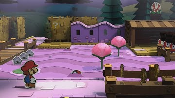 Plum Park (Mini Star 1) - Paper Mario: Color Splash Walkthrough