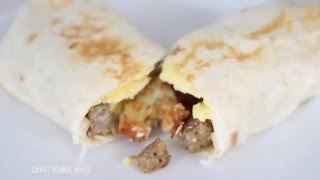 Sausage Hash Brown Burrito